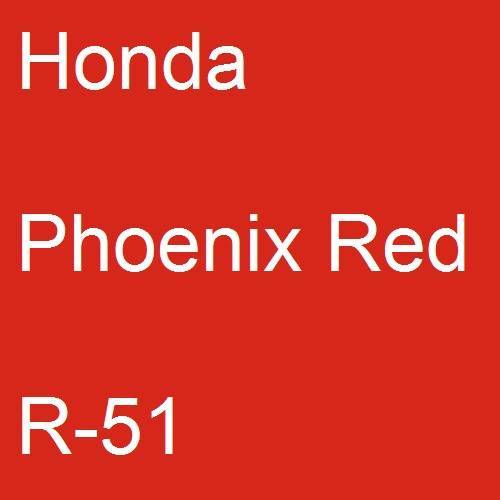 Honda, Phoenix Red, R-51.